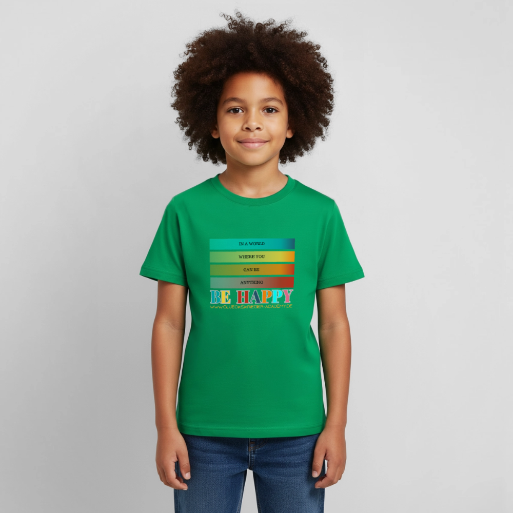 Kinder Shirt - Freunde fürs Leben - kelly green