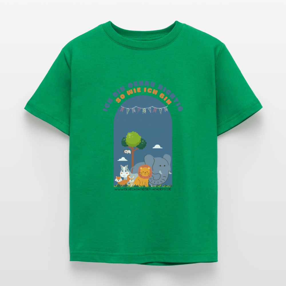 Kinder Shirt - Ich bin... - kelly green