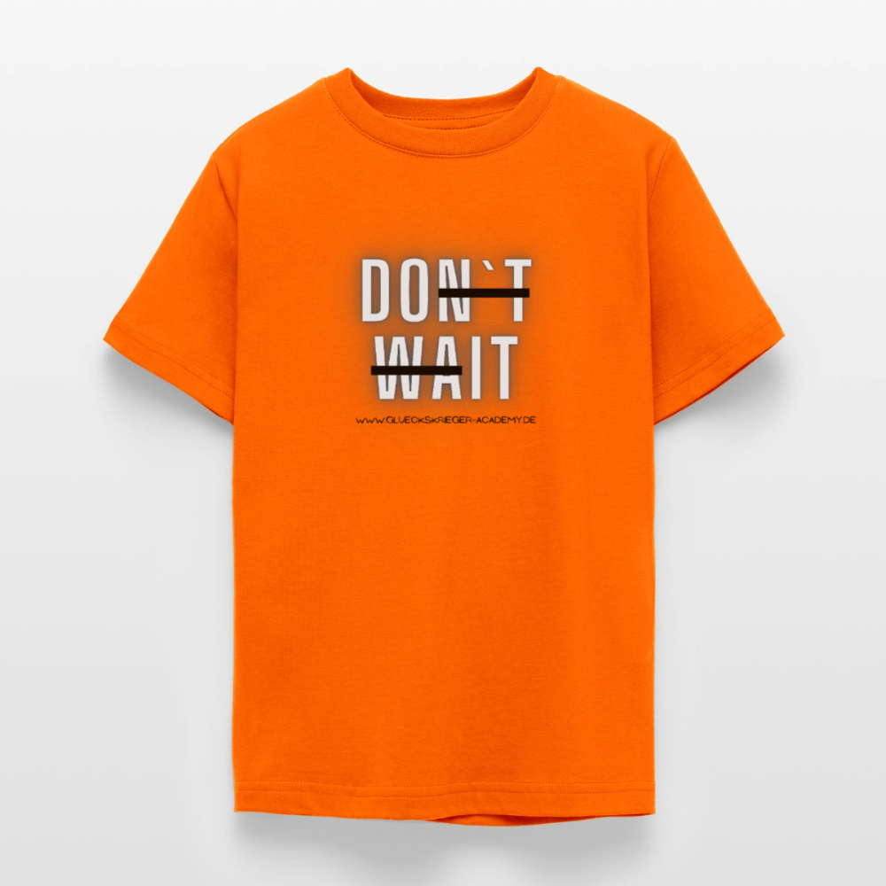 T-Shirt für Teens- Do It - orange