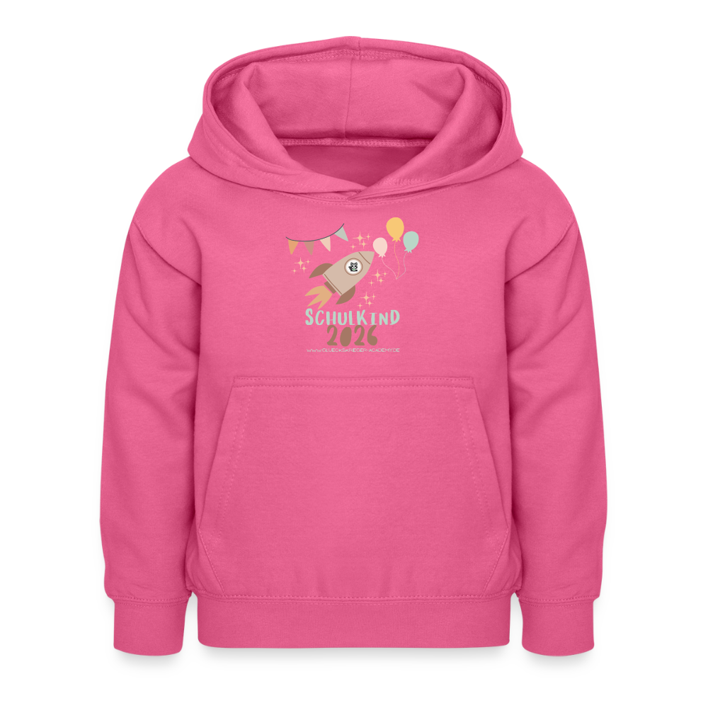 Glückskrieger Hoodie – Schulkind 2026 - pink