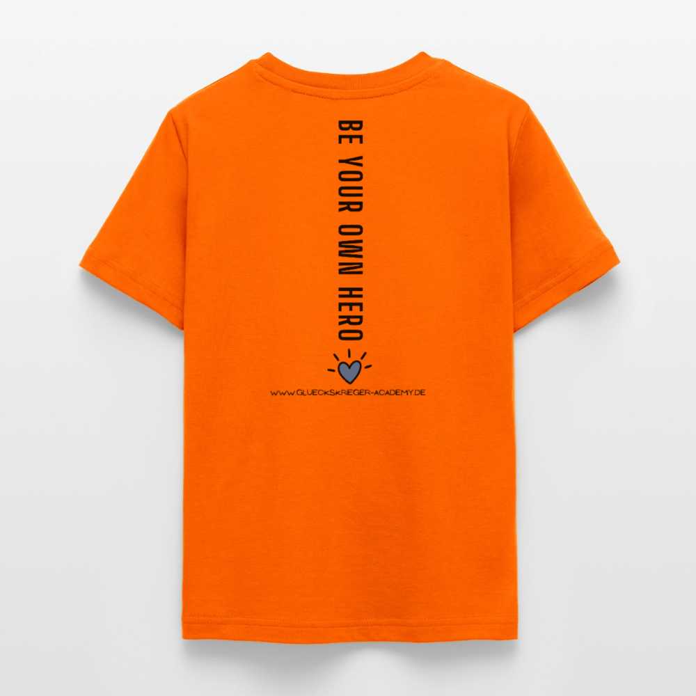T-Shirt für Teens- Hero - orange