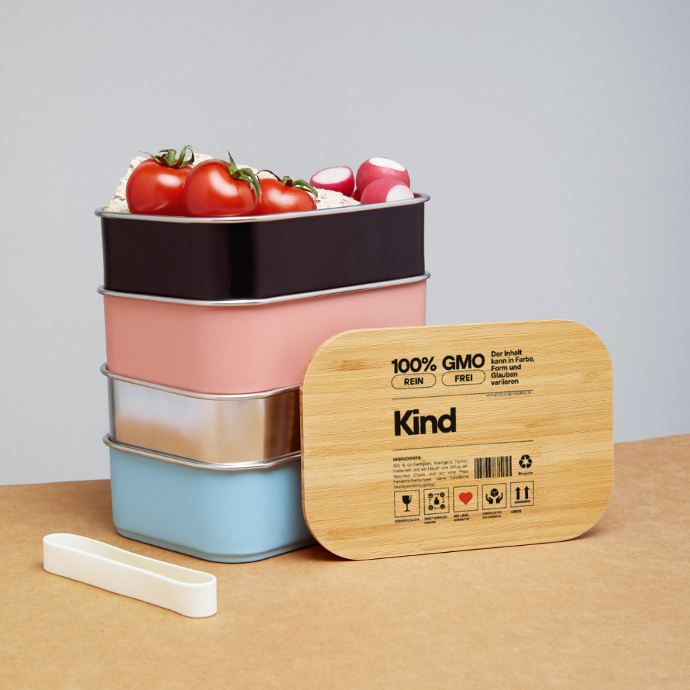Kinder Lunchbox – Mut & Selbstvertrauen für jeden Tag - black