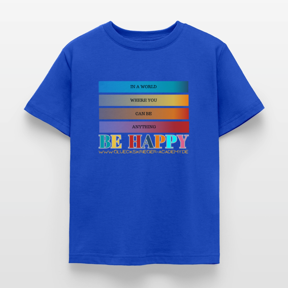 Kinder Shirt - Freunde fürs Leben - royal blue