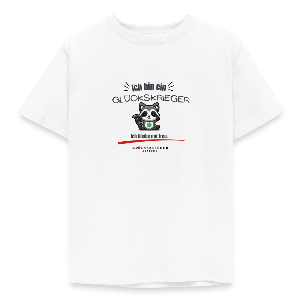 Glückskrieger Shirt – Stark für mich & andere - white