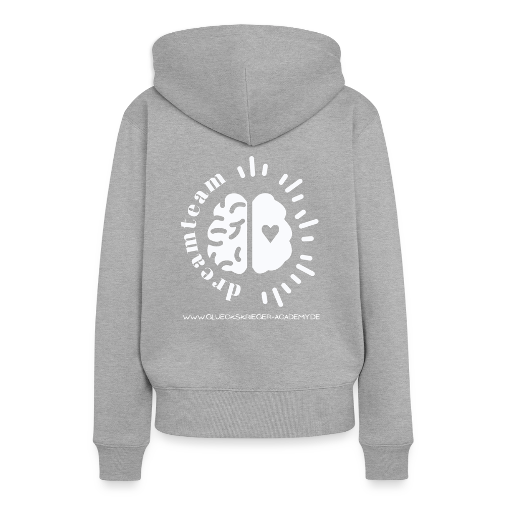 Damen Hoodies – Dreamteam - heather grey
