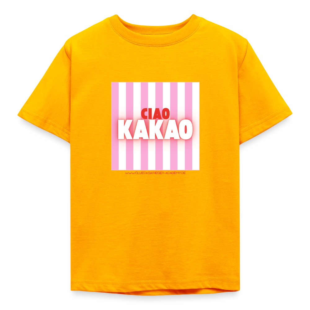 Kinder Shirt - Ciao Kakao - gold