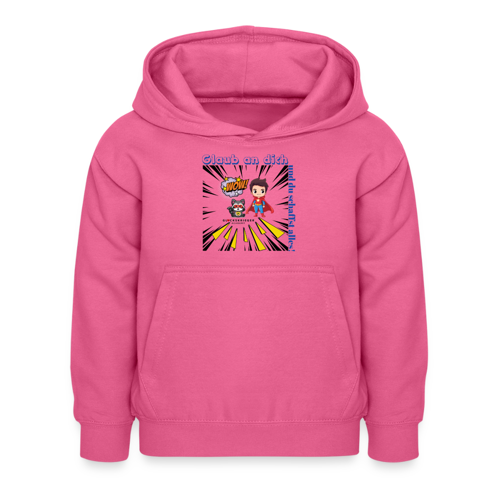 Glückskrieger Hoodie – Stark & Mutig - pink