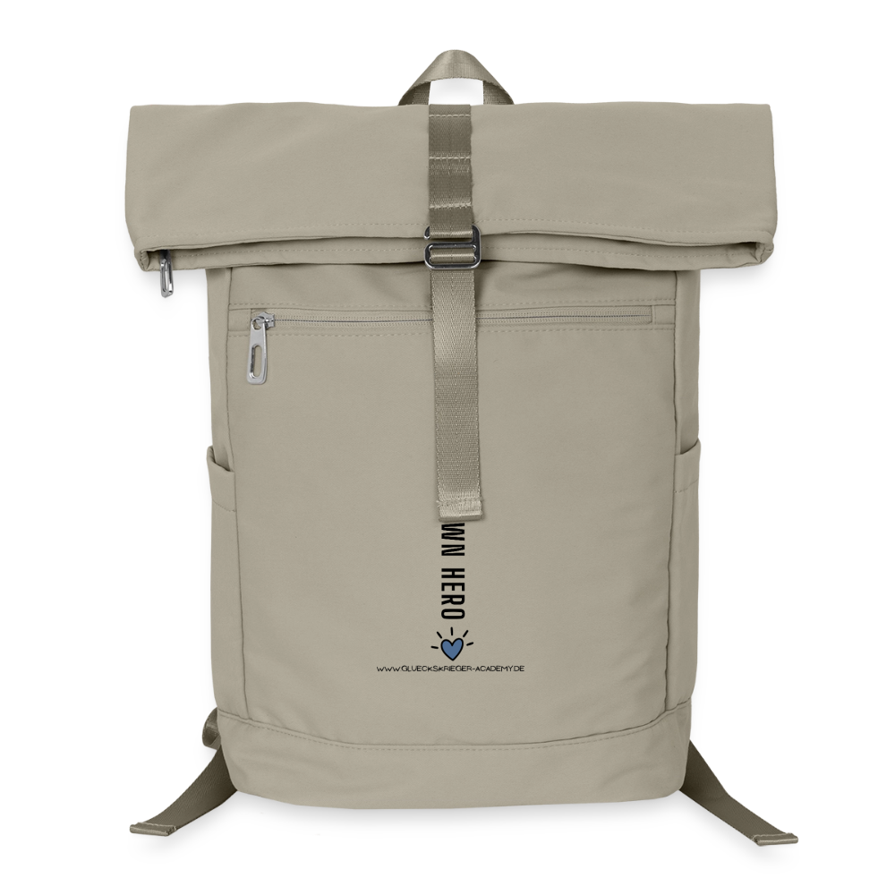 Glückskrieger Premium Rucksack-Hero - sand beige