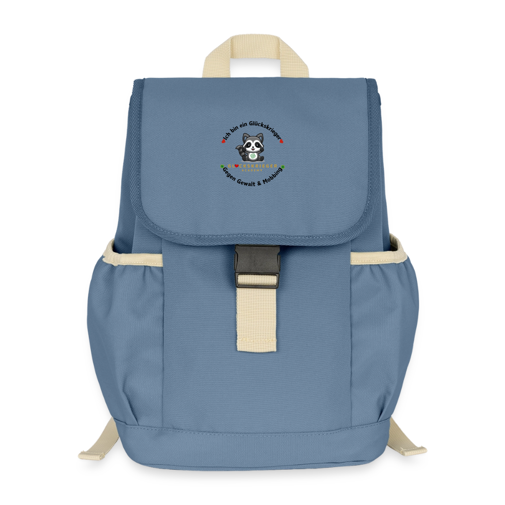 Kinder Rucksack – Mut & Selbstvertrauen für jeden Tag - steel blue