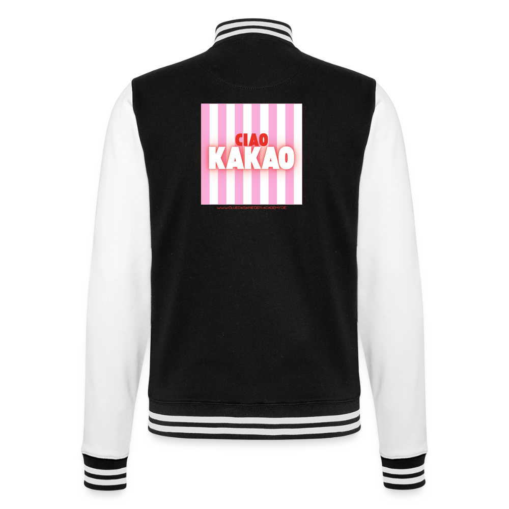 College Jacke –Ciao Kakao - black/white