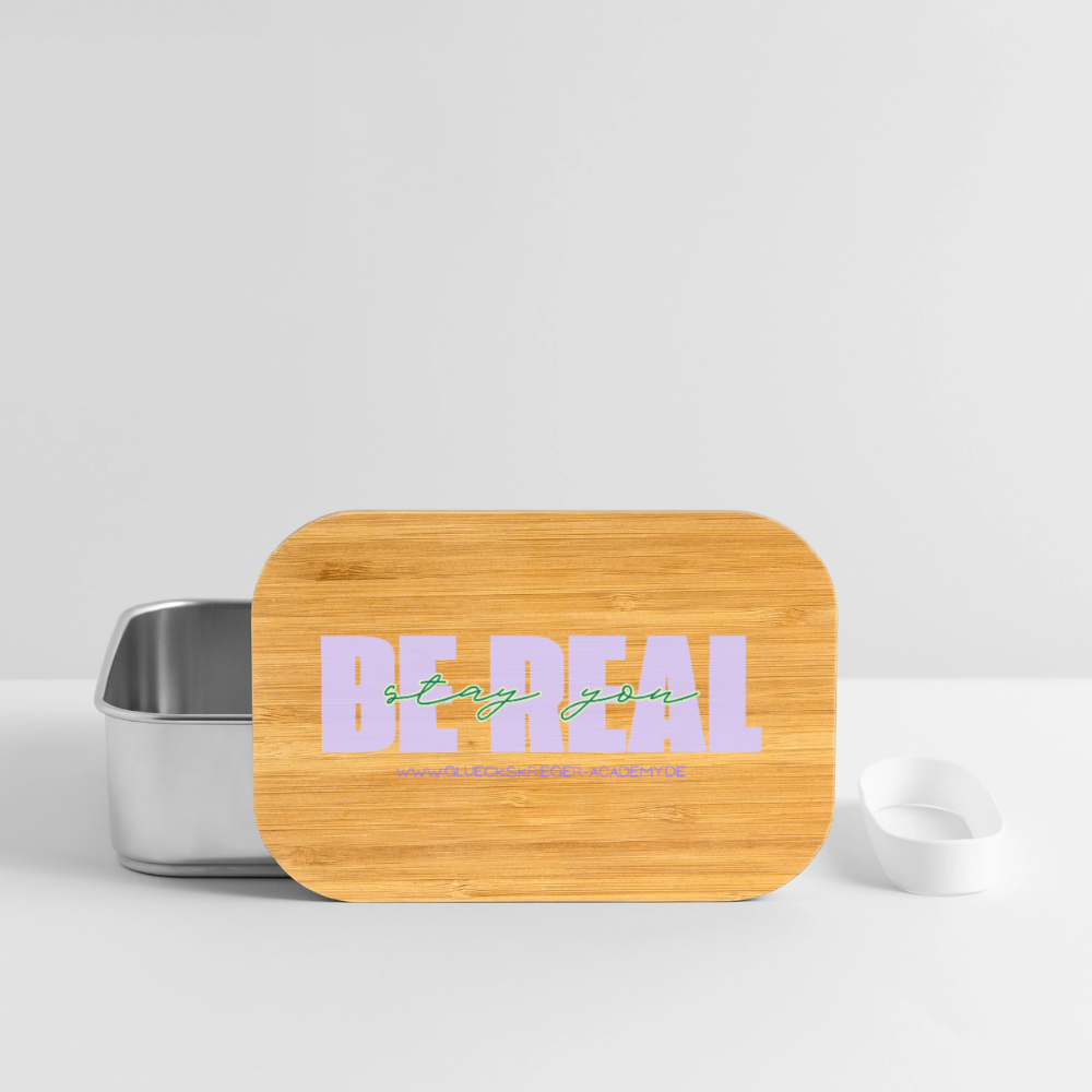 Kinder Lunchbox – Be real - silver