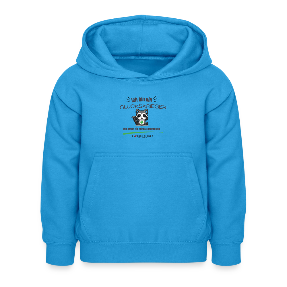 Glückskrieger Hoodie – Schulkind 2026 - sea blue