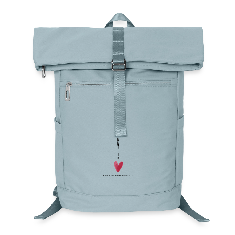 Glückskrieger Premium Rucksack-Mut - ice blue