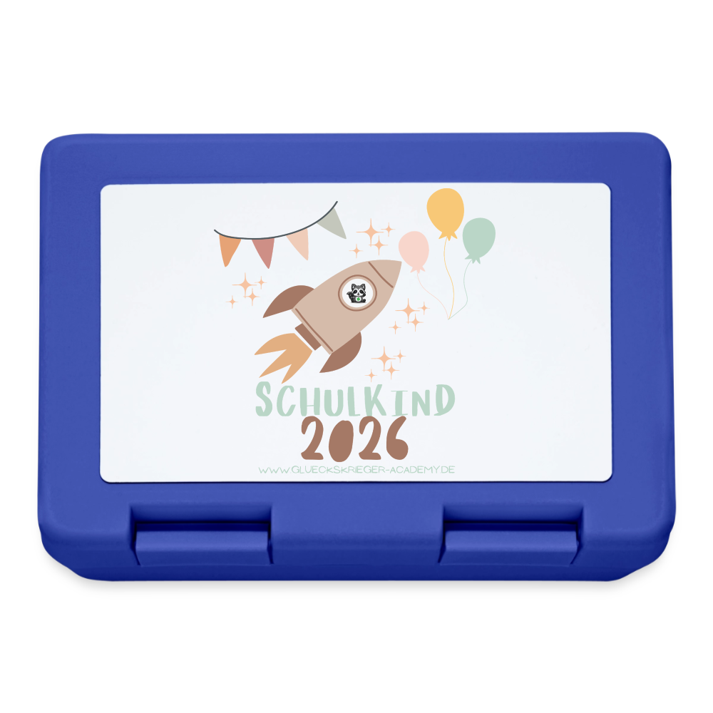 Kinder Lunchbox – Schulkind 2026 - royal blue