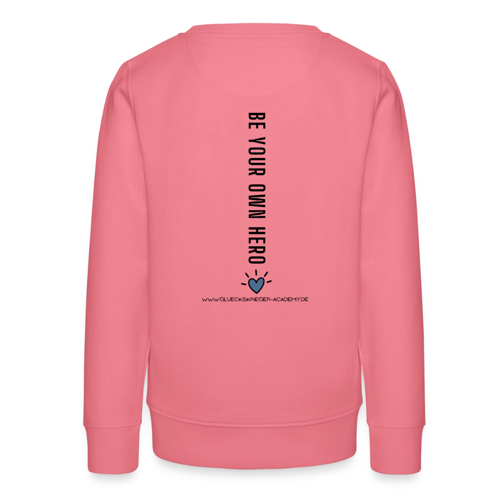 Glückskrieger Teens Pullover – Hero - pink joy 