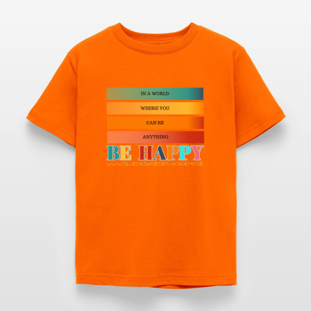 Kinder Shirt - Freunde fürs Leben - orange