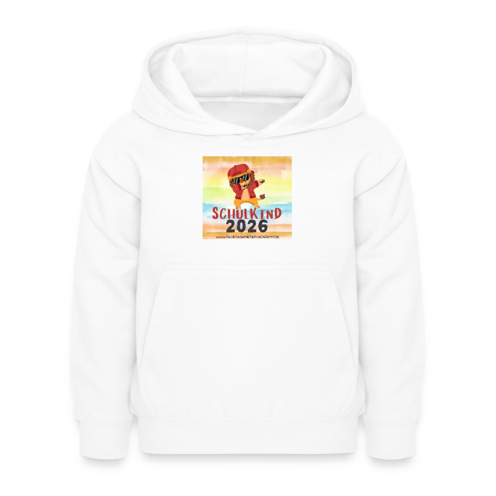 Glückskrieger Hoodie – Schulkind 2026 - white