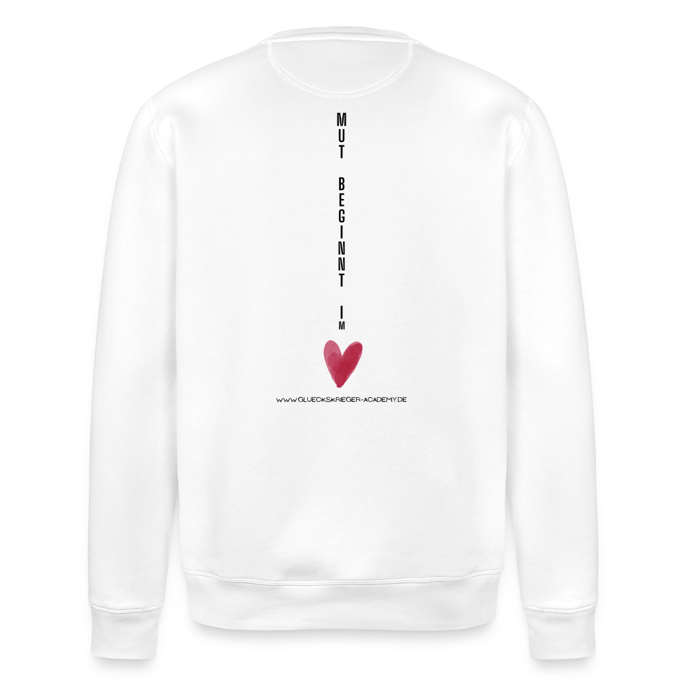 Damen Pullover-Mut - white