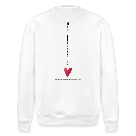Damen Pullover-Mut - white