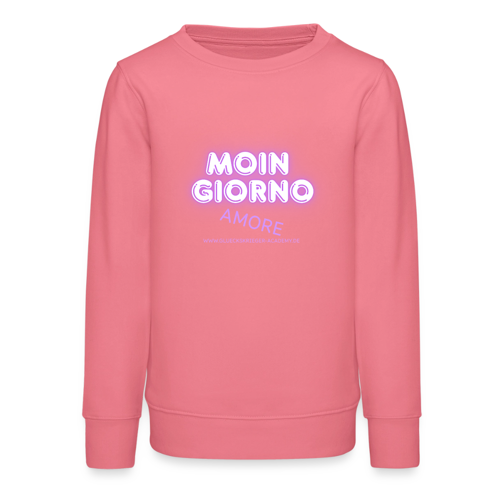 Glückskrieger Teens Pullover – Moin - pink joy 