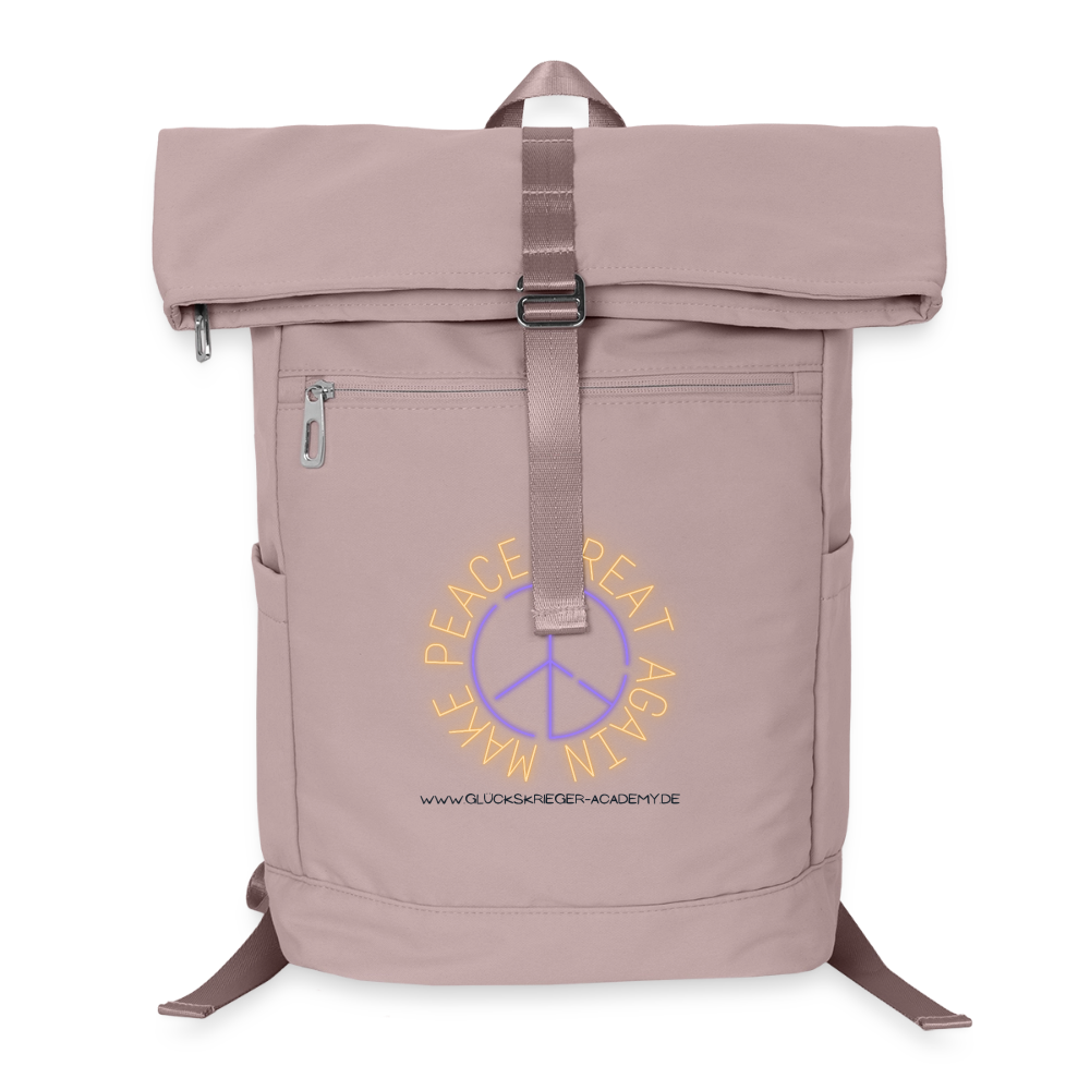 Glückskrieger Premium Rucksack - old pink 