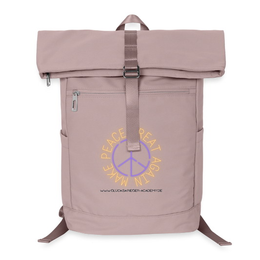 Glückskrieger Premium Rucksack - old pink 