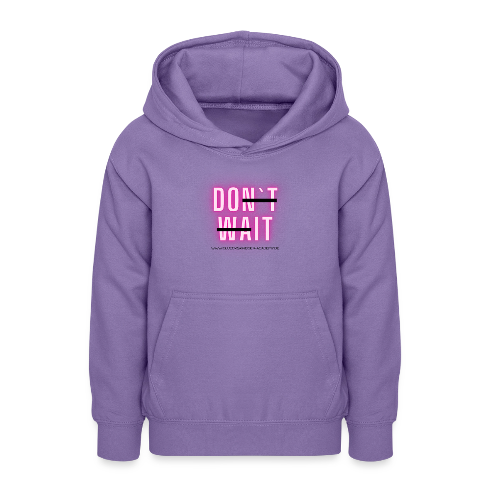 Glückskrieger Hoodie  für Teens– Do it - lavender