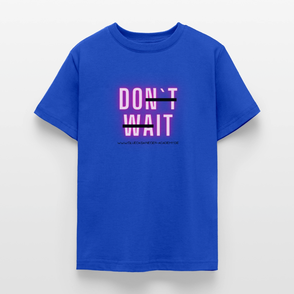 T-Shirt für Teens- Herz - royal blue