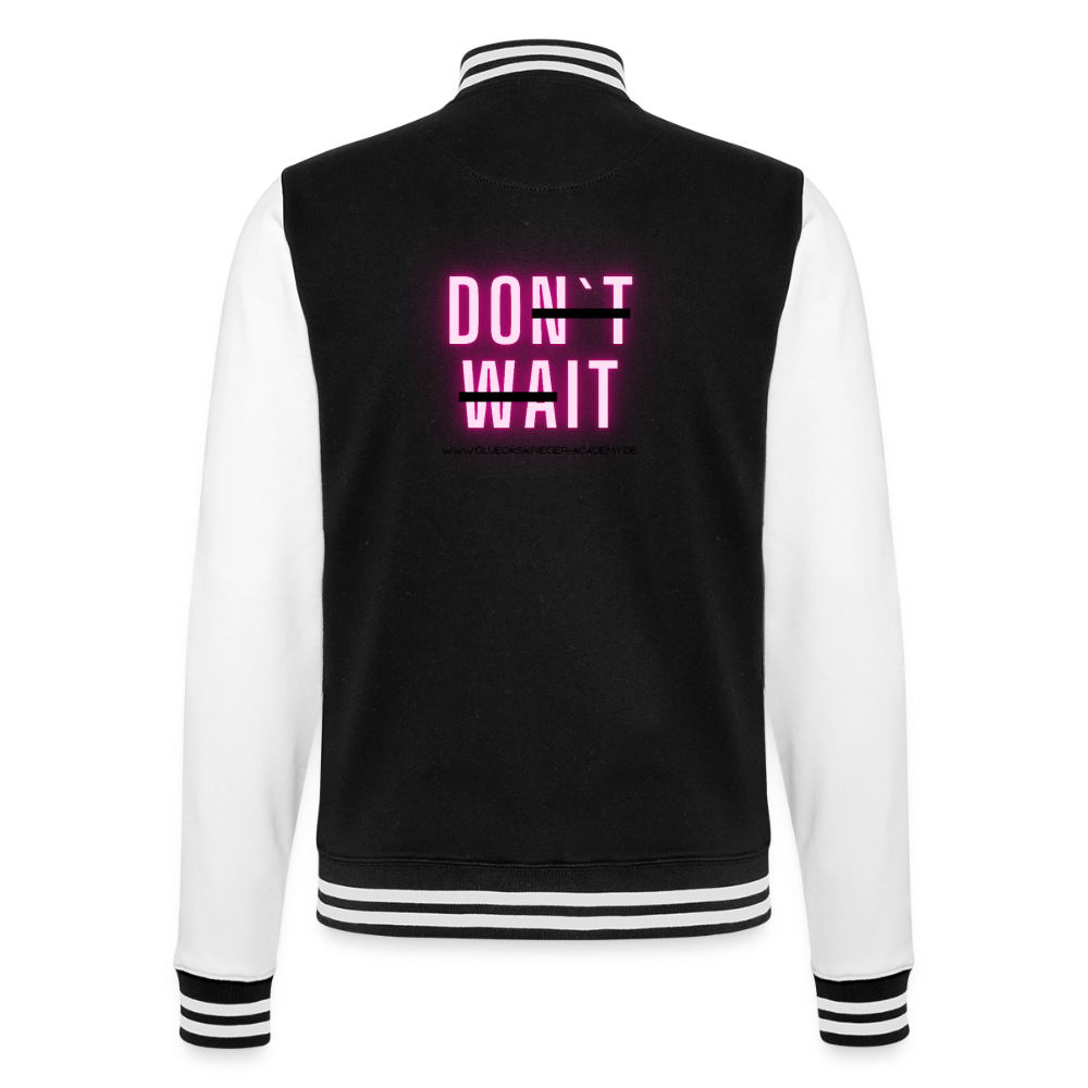 College Jacke –Do it - black/white