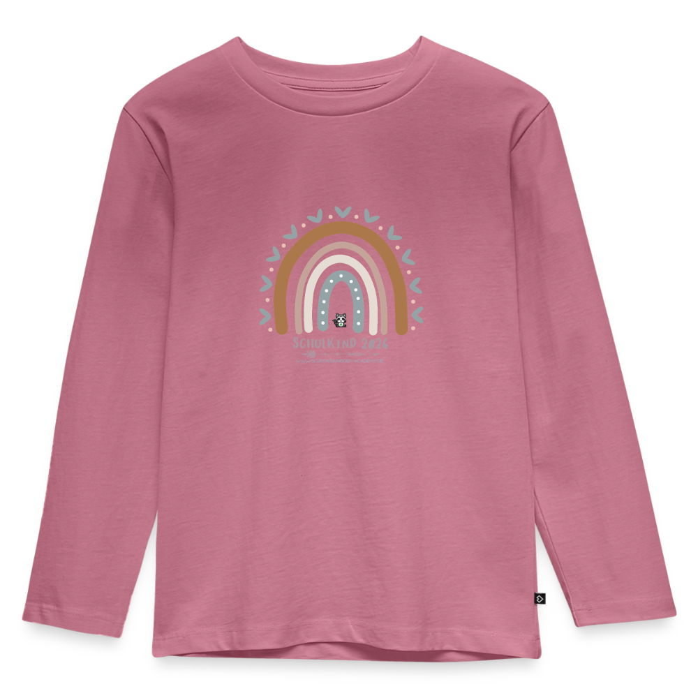 Langarmshirt für kleine Glückskrieger - mauve