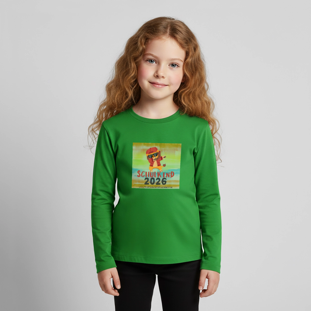 Langarmshirt für kleine Glückskrieger - green