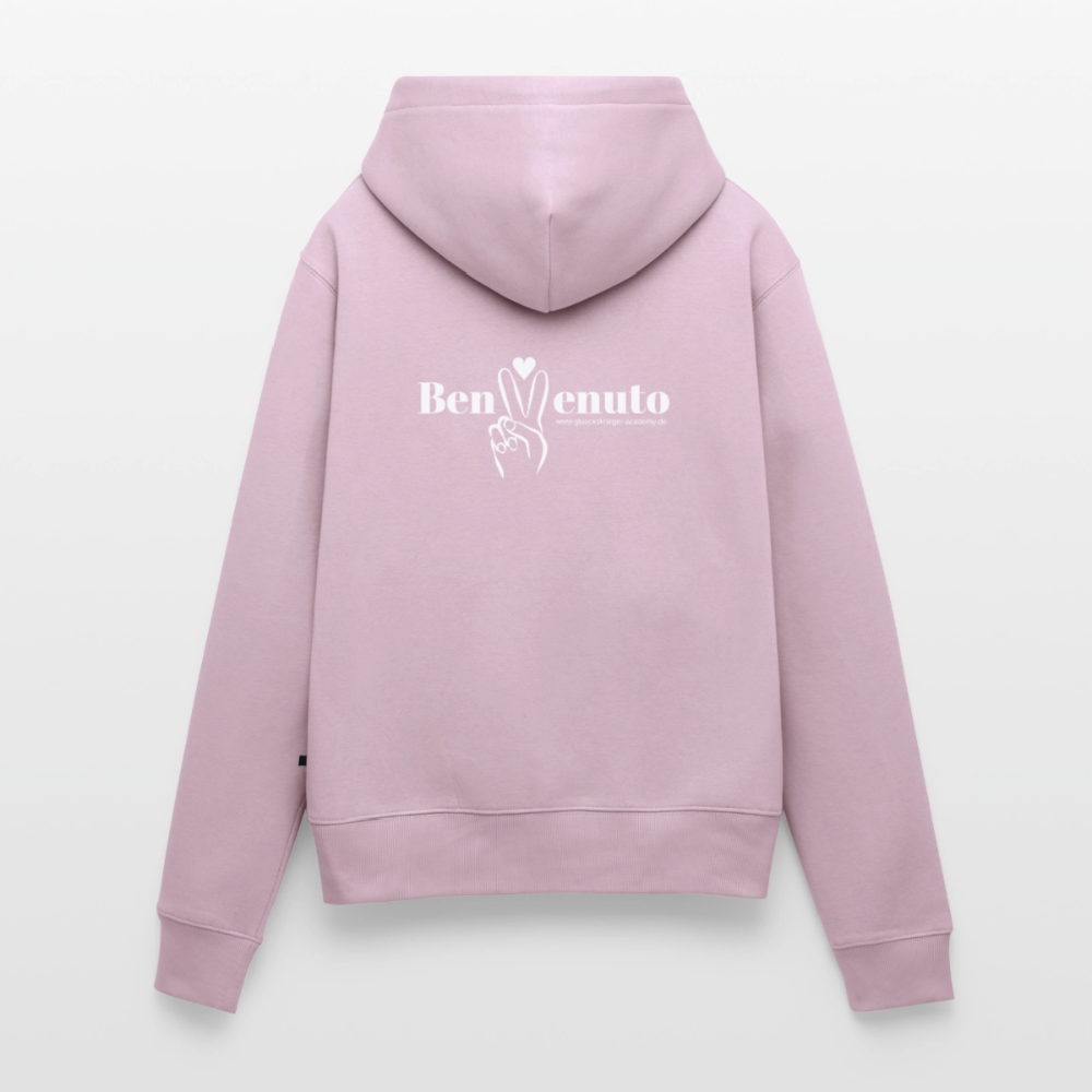 Damen Hoodies – Benvenuto - dusky pink