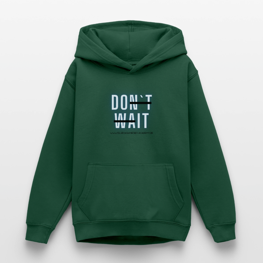 Glückskrieger Hoodie  für Teens– Do it - bottle green