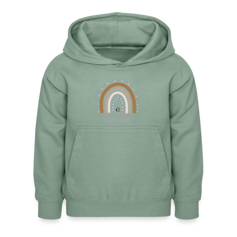 Glückskrieger Hoodie – Schulkind 2026 - steel green