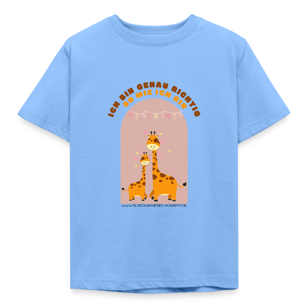 Kinder Shirt - Ich bin... - sky blue