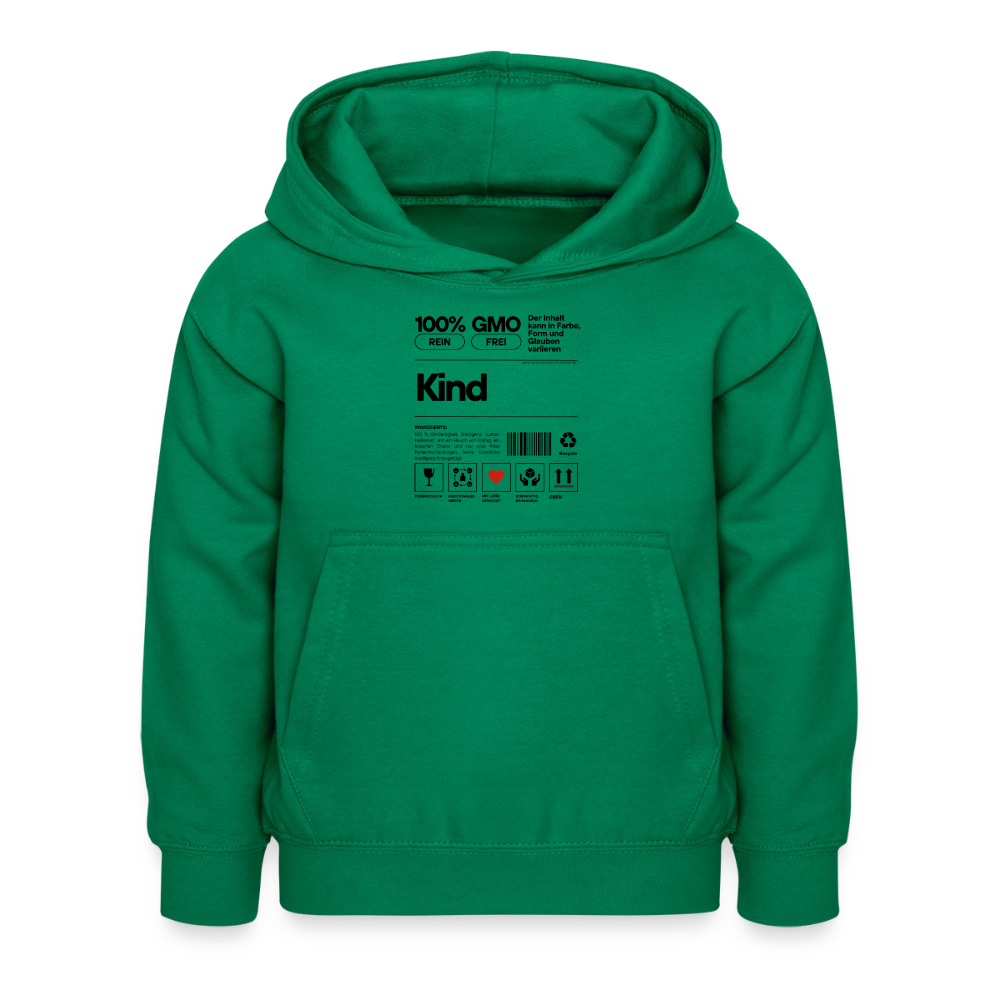 Glückskrieger Hoodie – Stark & Mutig - kelly green
