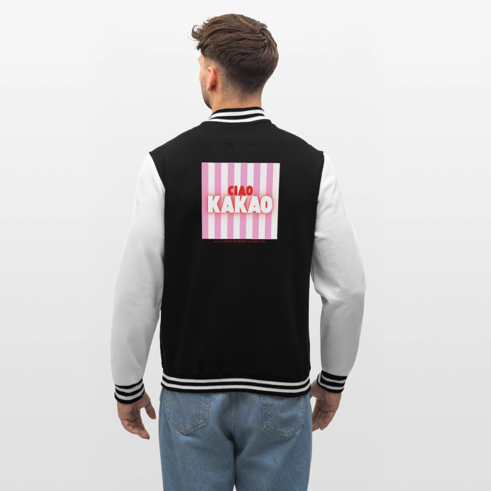 College Jacke –Ciao Kakao - black/white