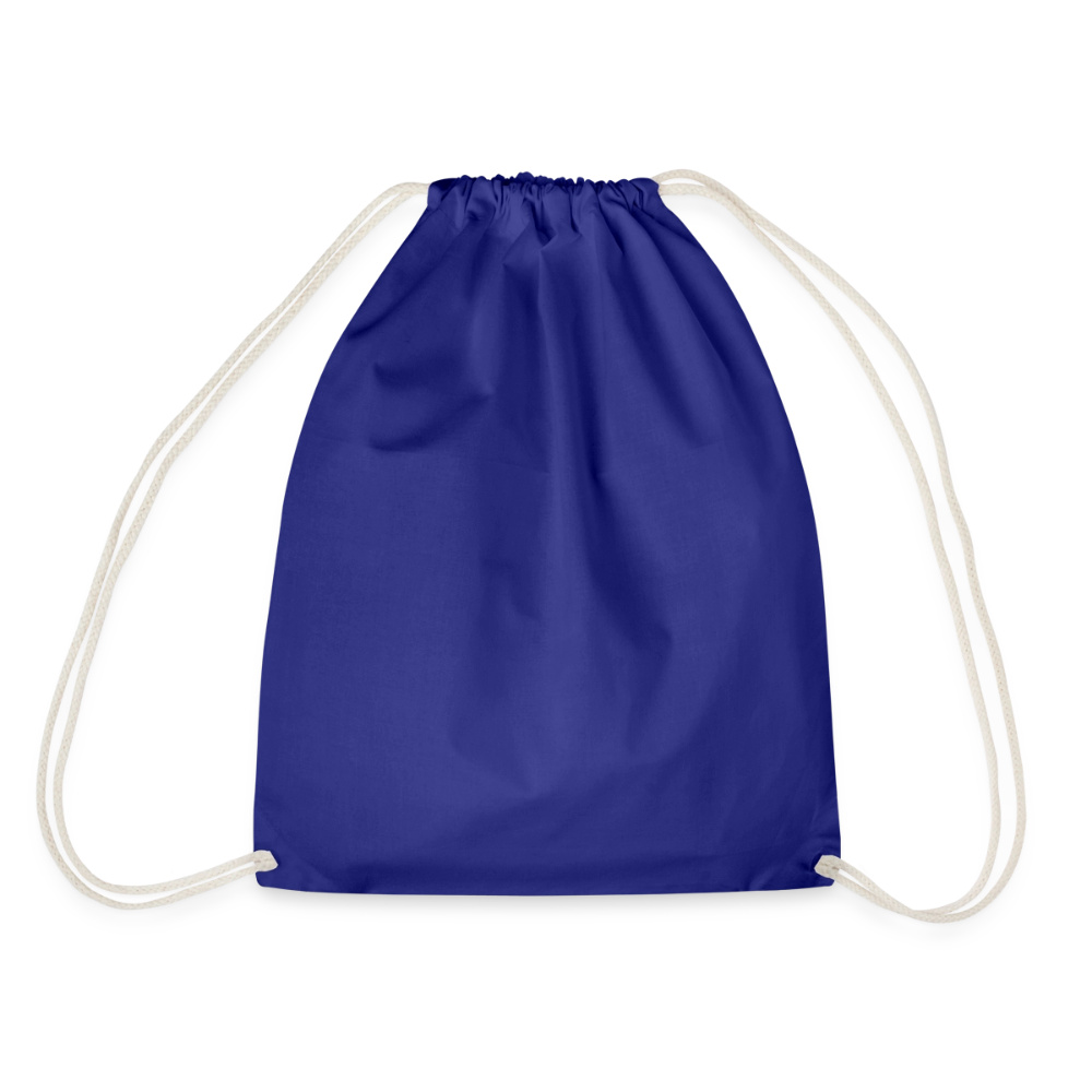 Glückskrieger Turnbeutel – Stärke für unterwegs - royal blue