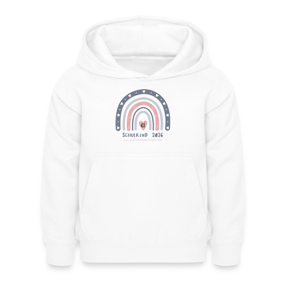 Glückskrieger Hoodie – Schulkind 2026 - white