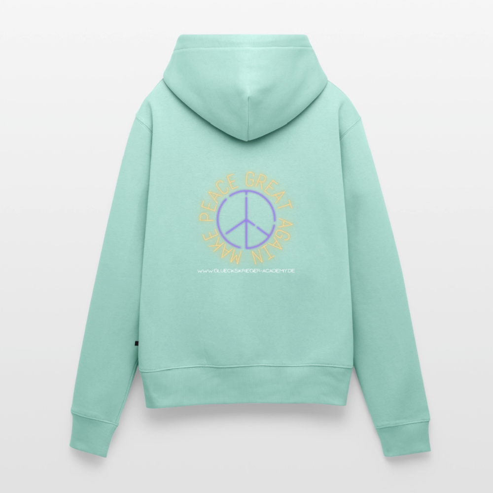 Damen Hoodies – Peace - mint 