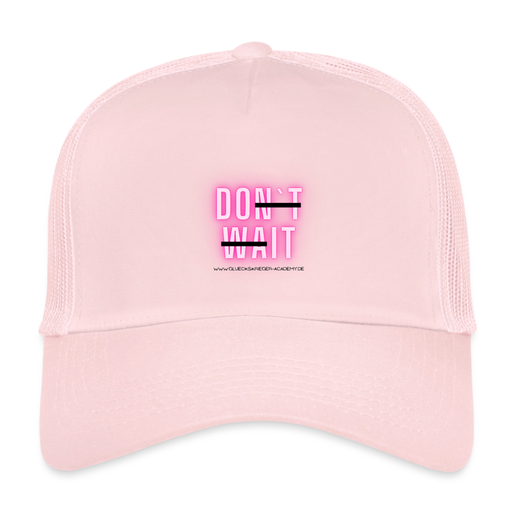 Kids’ Trucker Cap-Do it - pale pink