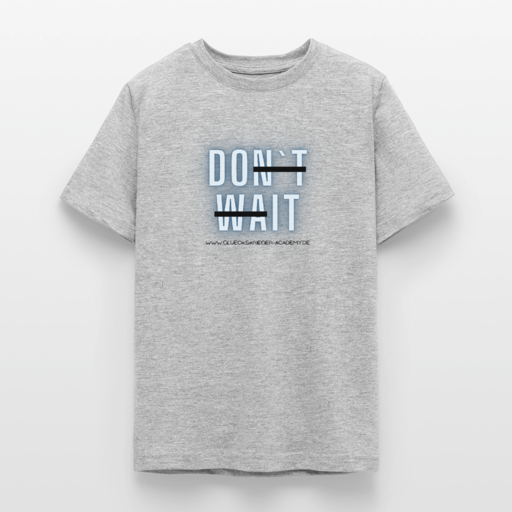 T-Shirt für Teens- Do It - heather grey