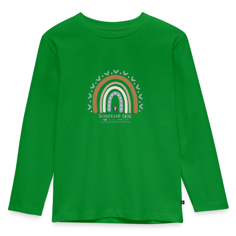Langarmshirt für kleine Glückskrieger - green