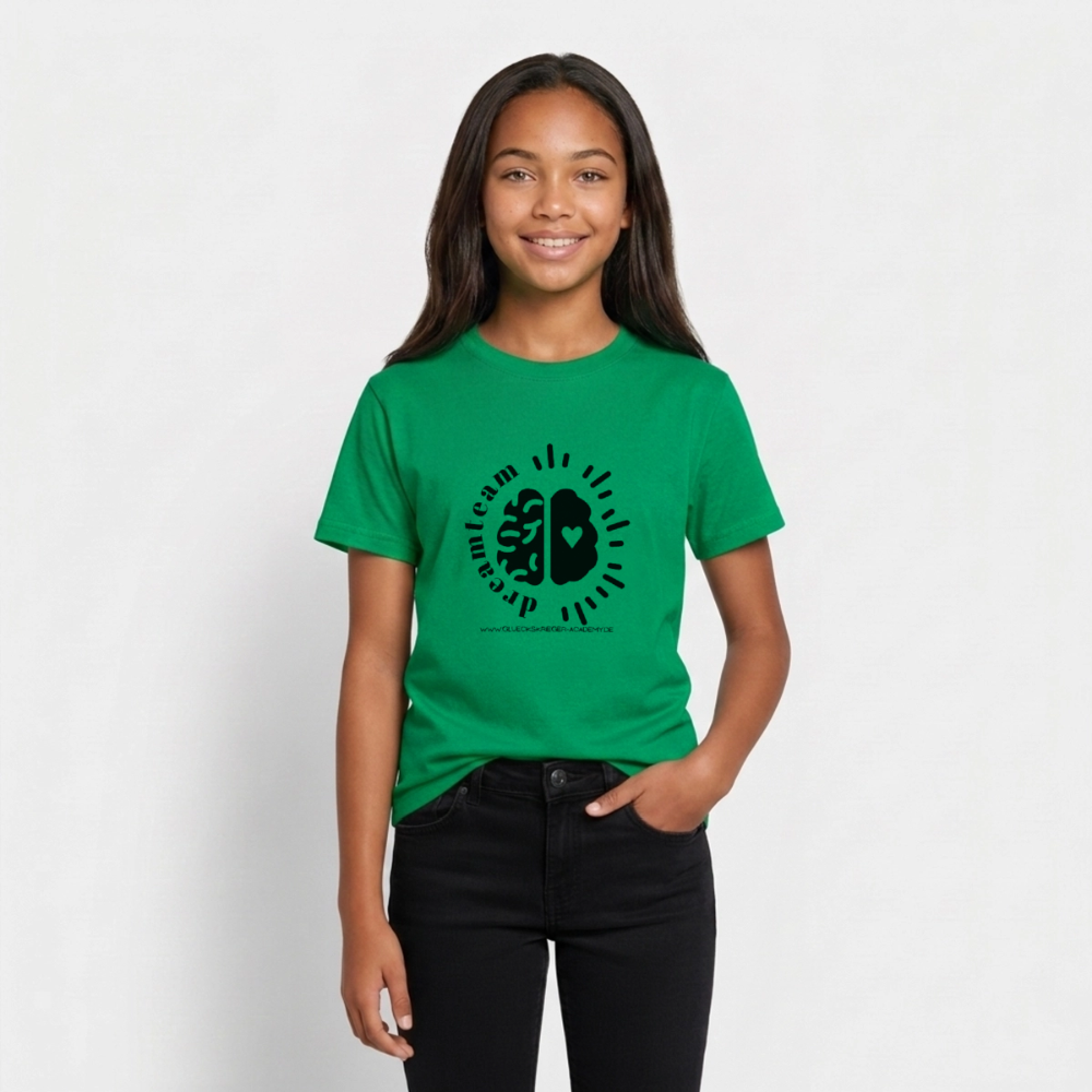 T-Shirt für Teens- dreamteam - kelly green
