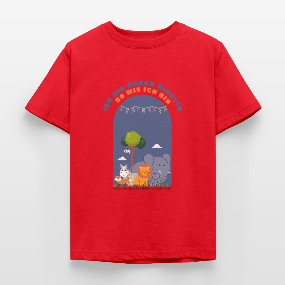 Kinder Shirt - Ich bin... - red
