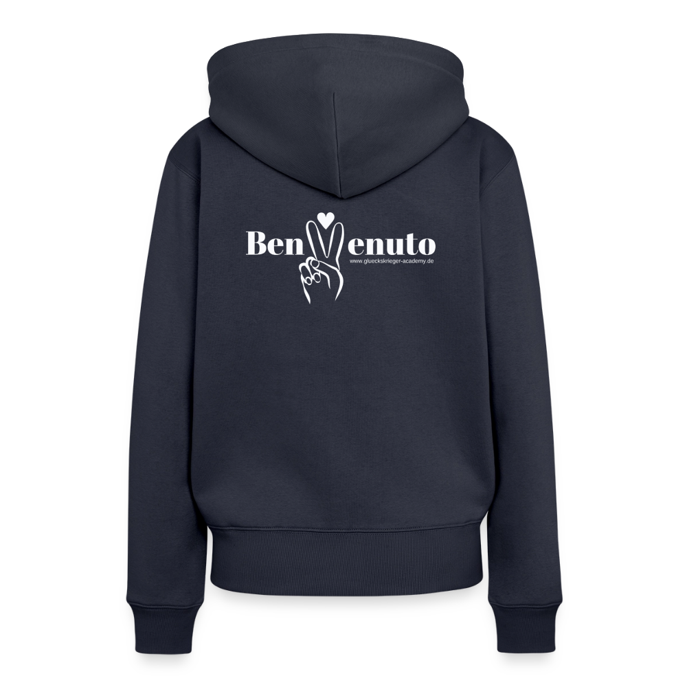 Damen Hoodies – Benvenuto - navy