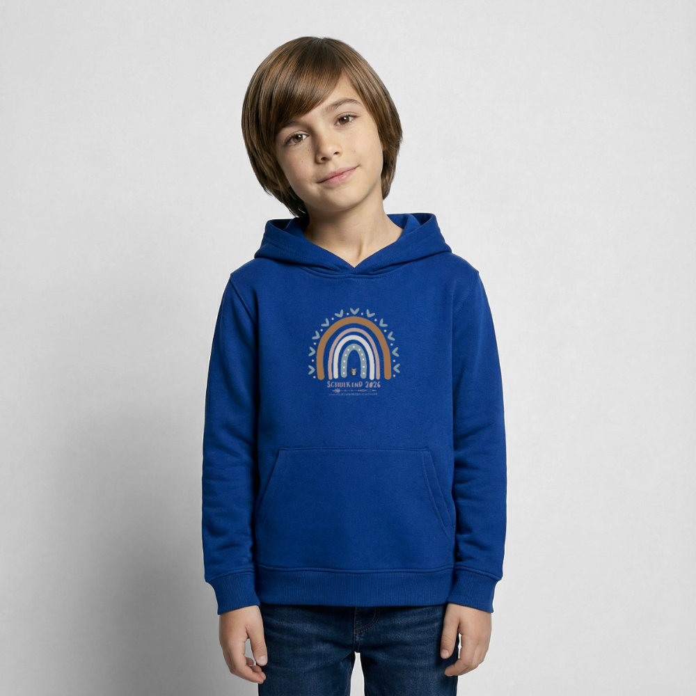 Glückskrieger Hoodie – Schulkind 2026 - bright royal