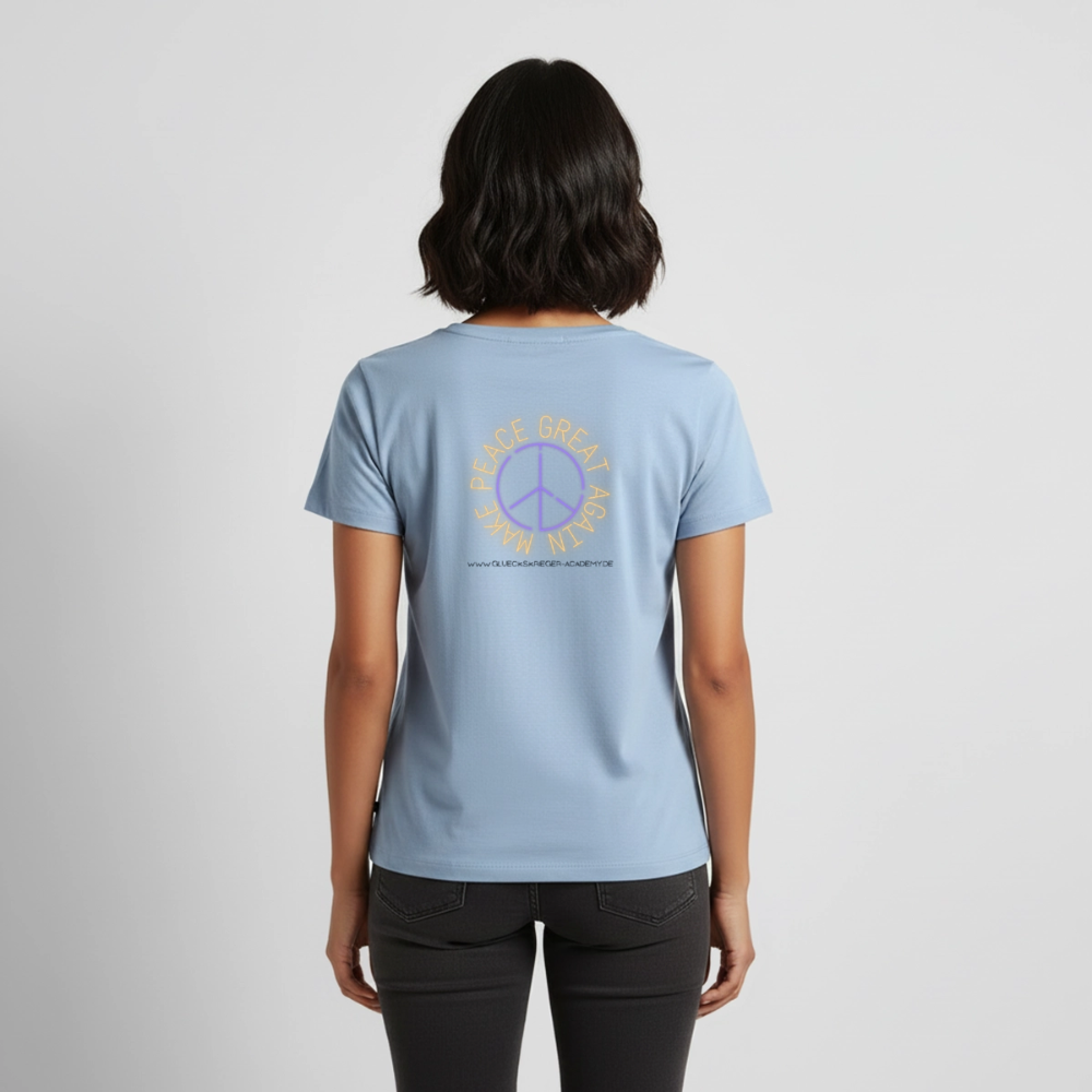 Damen Shirt 2-Peace - light blue
