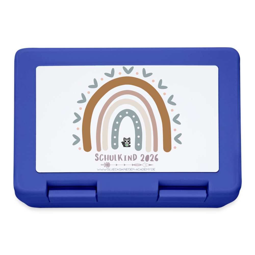 Kinder Lunchbox – Schulkind 2026 - royal blue