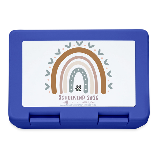 Kinder Lunchbox – Schulkind 2026 - royal blue